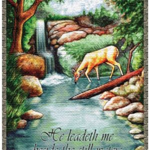 "He Leadeth Me Beside Still Waters."