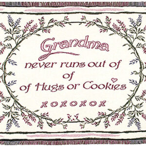 "Grandma never runs out of cookies or hugs"